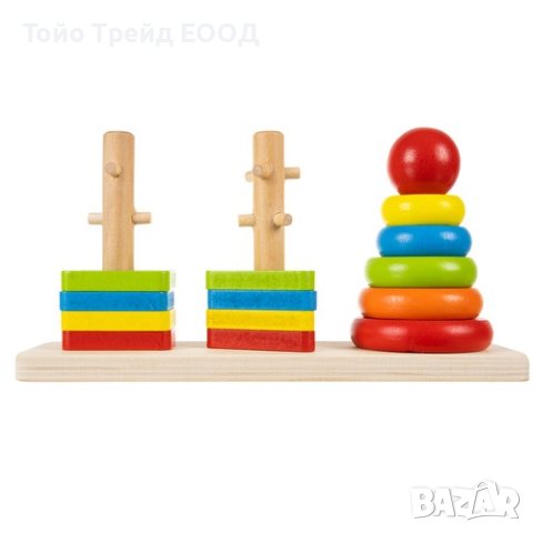 СОРТЕР - ДЪРВЕН ПЪЗЕЛ, снимка 2 - Образователни игри - 42830962