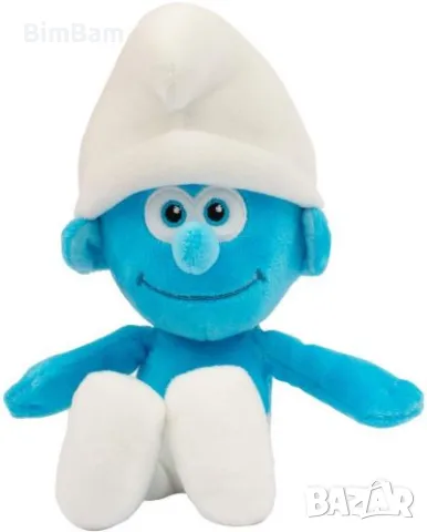 Оригинална плюшена играчка The Smurfs - Смърф / 20cм, снимка 3 - Плюшени играчки - 48040943