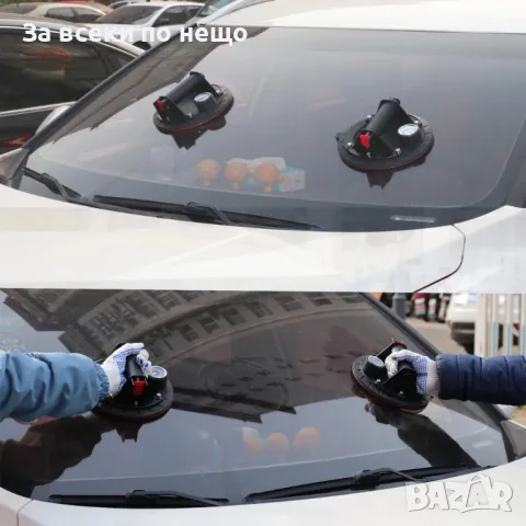 Вендуза за плочки, мрамор или стъкло с помпа и манометър HAWEK, снимка 6 - Други инструменти - 50339045