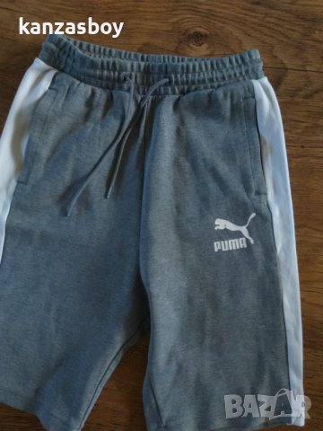 PUMA Men's Archive T7 Bermuda Shorts - страхотни мъжки панталони КАТО НОВИ, снимка 3 - Спортни дрехи, екипи - 36855786