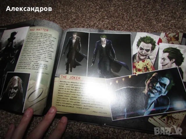 Batman: Arkham Origins книжка, снимка 7 - Енциклопедии, справочници - 48997878