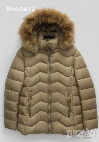 Зимно яке с естествен пух