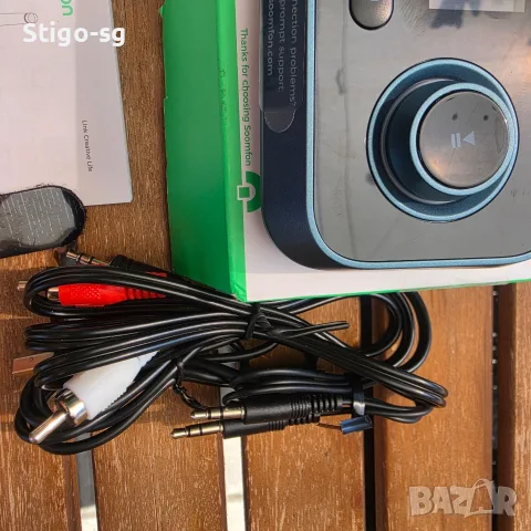 Bluetooth 5.0 Предавател и Приемник SOOMFON 3-в-1 с LCD Екран (Аудио Адаптер) , снимка 6 - Ресийвъри, усилватели, смесителни пултове - 56161263