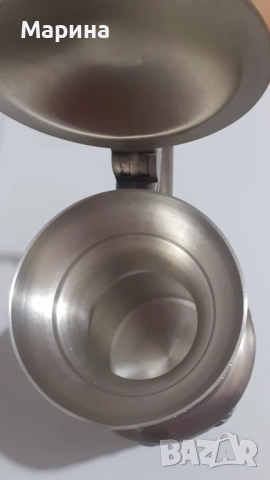 Комплект за вино от калай Antik*Vintage #114, снимка 11 - Антикварни и старинни предмети - 52419973