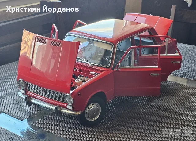 Лада жигули в мащав 1:8, снимка 3 - Колекции - 56273295