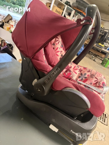 Детско столче Maxi-Cosi CabrioFix 0–13 кг + FamilyFix ISOFIX база, снимка 3 - Столчета за кола и колело - 56243448