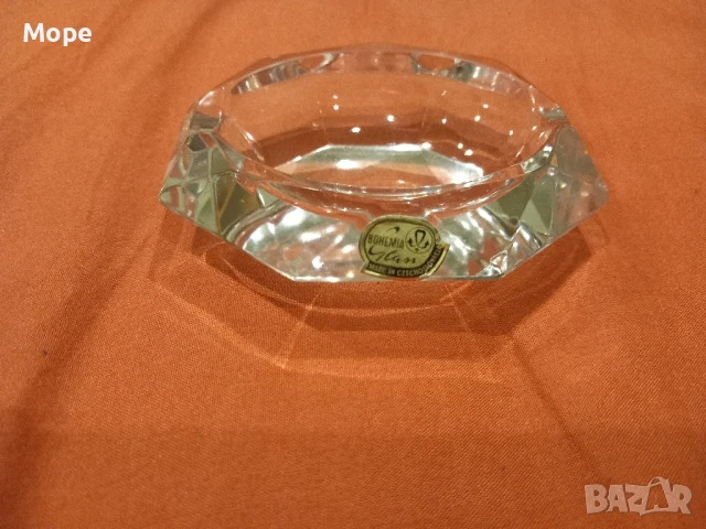 Кристален пепелник Bohemia, снимка 1