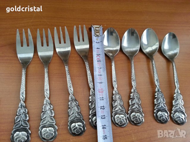 Лъжички и вилички немски, снимка 2 - Антикварни и старинни предмети - 38188479