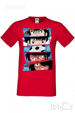 Мъжка тениска Captain Tsubasa 02,Анимация,игра,Празник,Повод,, снимка 3 - Тениски - 38075286