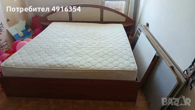 Легло с повдигащ механизъм , снимка 2 - Спални и легла - 55730343