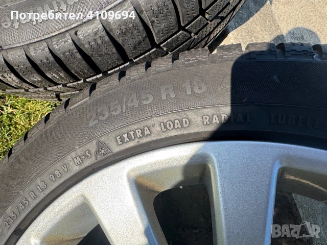 Гуми с джанти 18” Opel, снимка 5 - Гуми и джанти - 53930240