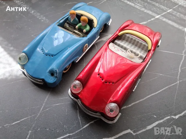 Стари Ламаринени Играчки Колички от Соца , снимка 4 - Колекции - 55938160