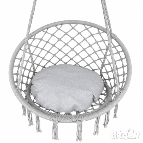 Висяща градинска люлка. 