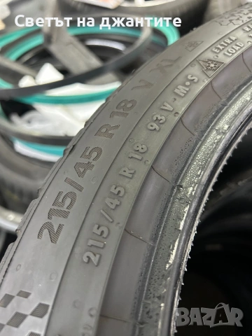 Гуми 215/45/17 Continental 2 бр Зимни, снимка 7 - Гуми и джанти - 53925555