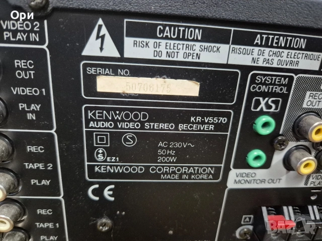 Ресивър Kenwood KR-V 5570, снимка 8 - Ресийвъри, усилватели, смесителни пултове - 53916809