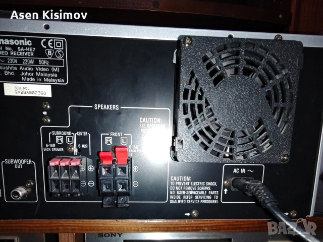 Panasonic sa-He7, снимка 8 - Ресийвъри, усилватели, смесителни пултове - 54346976