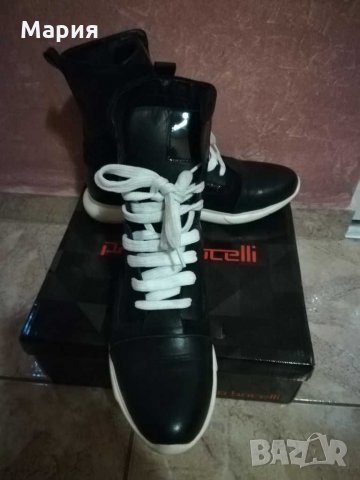 Ботуши, боти, кубинки от естествена кожа, номер 39, снимка 3 - Дамски ботуши - 31441192