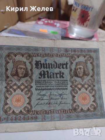 Райх банкнота -  Германия - 100 марки / 1920 година - 17892, снимка 2 - Нумизматика и бонистика - 31035129