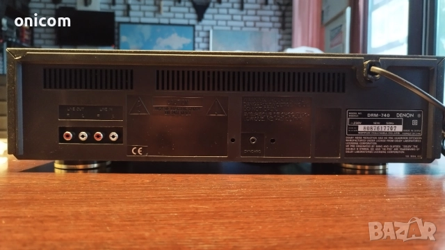 DENON DRM 740-триглав дек, снимка 3 - Декове - 52179512