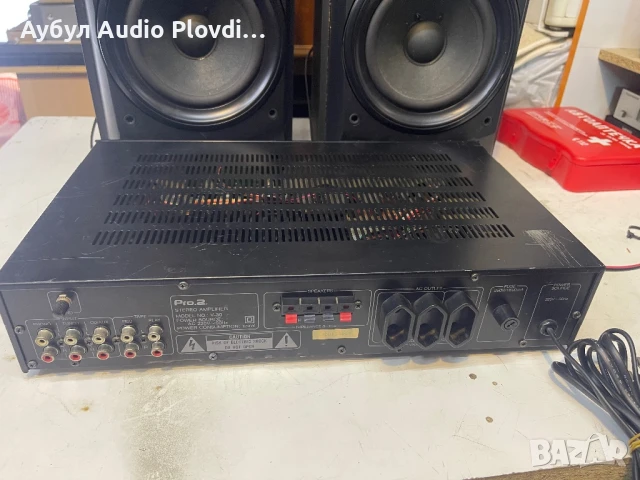 Pro.2 V-30 Stereo Усилвател , снимка 5 - Ресийвъри, усилватели, смесителни пултове - 51156831