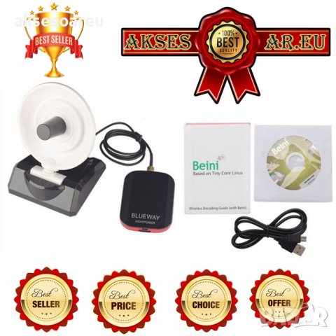 Антена крадец за интернет с висока мощност дълъг обхват 2000 mW Wifi USB адаптер чиния за компютри р, снимка 6 - Мрежови адаптери - 38404590