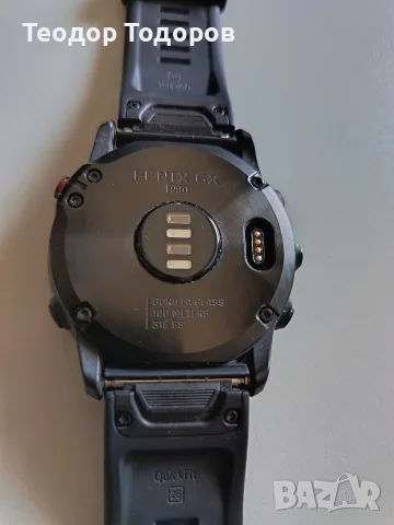 Продавам часовник Garmin Fenix 6X Pro, снимка 6 - Смарт часовници - 56072316