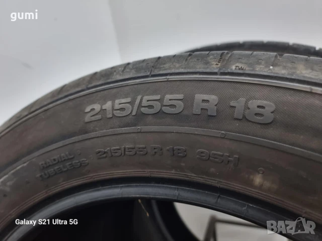 4бр летни гуми 215/55/18 CONTINENTAL L03121, снимка 7 - Гуми и джанти - 50512905