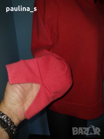 Дизайнерски памучен пуловер "Liz Claiborne"® / голям размер , снимка 4 - Блузи с дълъг ръкав и пуловери - 30462760