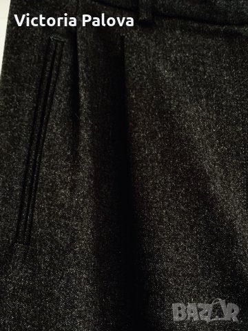 Скъп марков вълнен панталон PESERICO Италия, снимка 4 - Панталони - 35521569