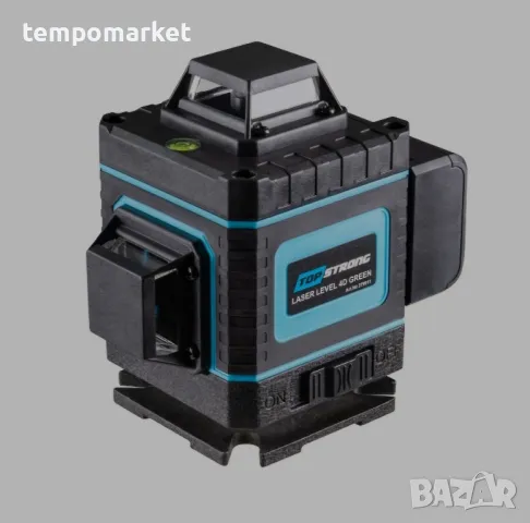 Лазерен нивелир 4D зелен лъч, снимка 1