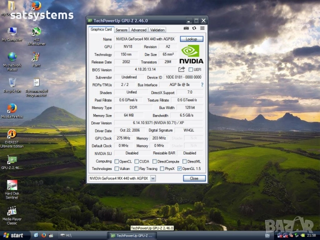 Видео карта NVidia GeForce 4 Manli MX440-8X 64MB DDR 128bit AGP, снимка 9 - Видеокарти - 34728536