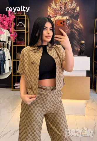 Gucci Нов Стилен Дамски Комплект Гучи 