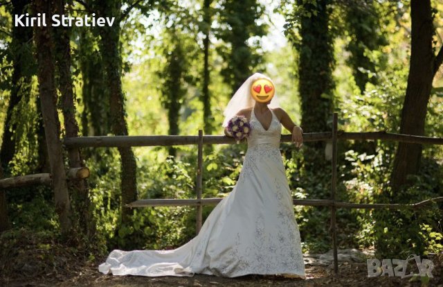 Продавам сватбена рокля , снимка 3 - Сватбени рокли - 40783128