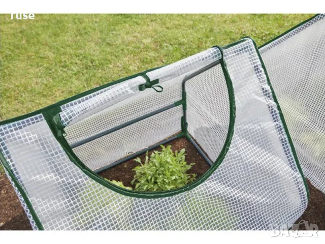 НОВИ! Мини оранжерия парник 2 броя Parkside 60x60x60см всяка, снимка 4 - Оранжерии - 50168927