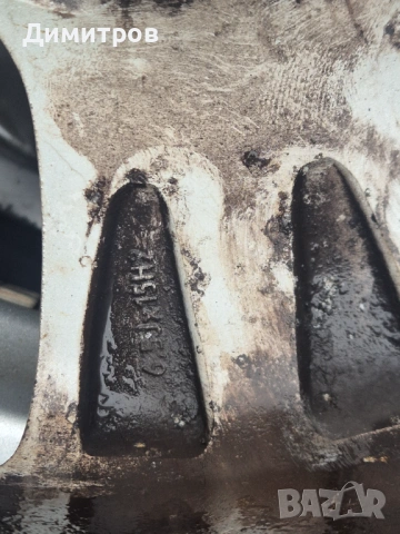 4 алумивиеви джанти 15", 5X112, снимка 2 - Гуми и джанти - 53211912