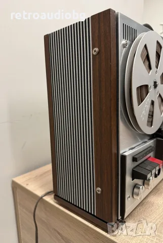 🔈Ретро ролков магнетофон с вграден усилвател и колони  TELEFUNKEN M204 TS E 4 - профилактиран, снимка 6 - Радиокасетофони, транзистори - 56180005