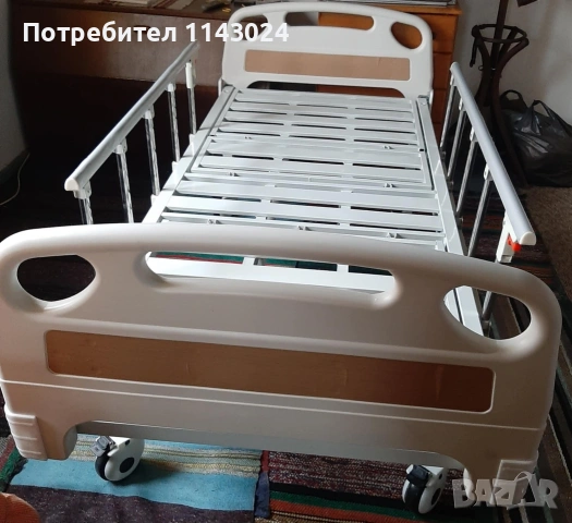 Механично мед.легло и матрак нови