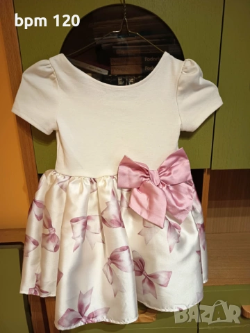 Рокля H&M с декоративна панделка, носена веднъж 