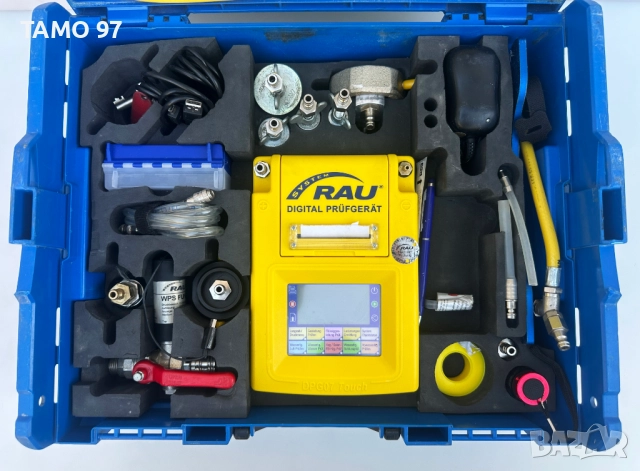 Rau DPG 07 Touch - Професионален измервателен уред за природен газ, вода, отпадъчни води, снимка 2 - Други инструменти - 51609562