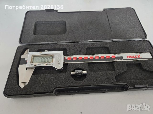 Шублер HOLEX чисто нов закупен от Германия. , снимка 6 - Шублери - 42846923