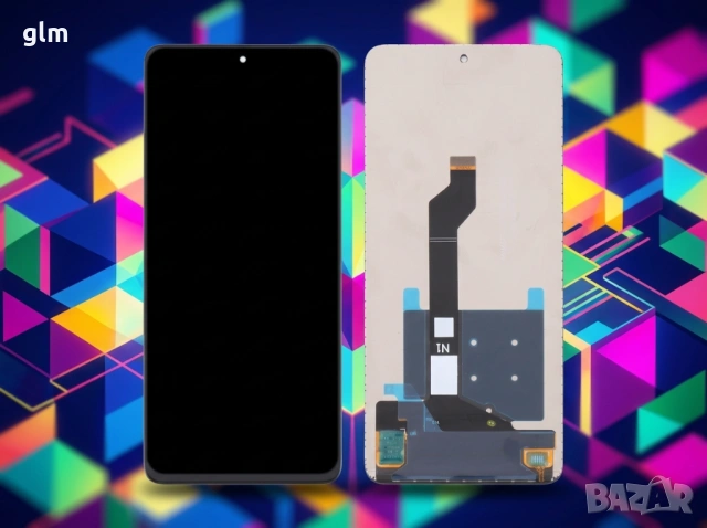 Оригинален LCD Дисплей за Huawei NOVA 9 SE + Тъчскрийн черен