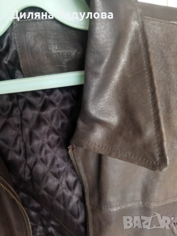 Кожено яке от естествена кожа, снимка 4 - Якета - 53258333