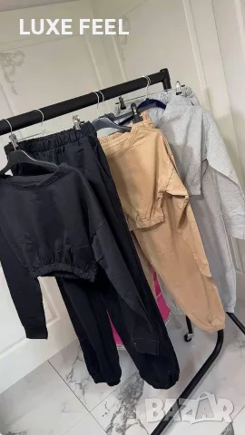 ✨ Дамски Черен Комплект✨ S/M 