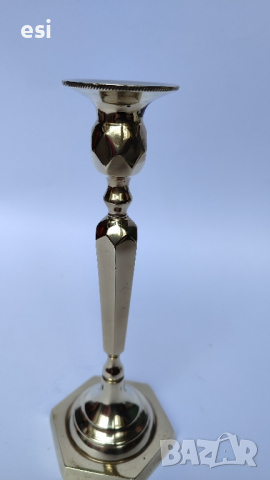 Свещник бронз , снимка 1