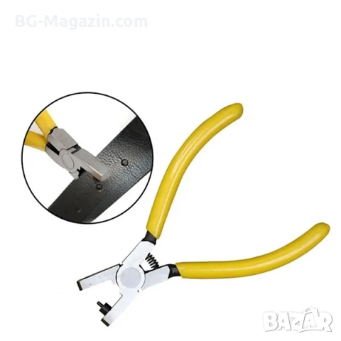 Професионални часовникарски клещи за пробиване на каишки за часовници инструмент регулиране смяна, снимка 3 - Клещи - 50976149