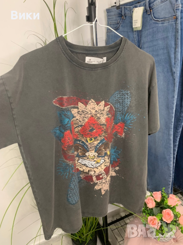 Дамска тениска универсален размер , снимка 7 - Тениски - 44653842