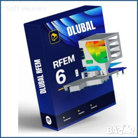 Dlubal RFEM 6.04 - Структурен анализ за строителни инженери