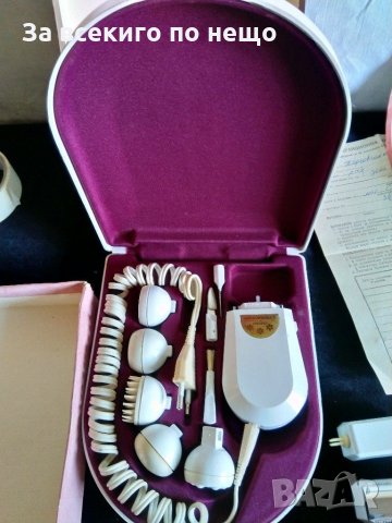 Руски електрически масажор и машинка за бръснене от 1988 г., снимка 7 - Козметични уреди - 30856100