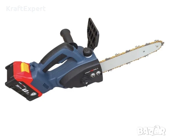 KRAFTWORLD 36V ТРИОН С 2 БАТЕРИИ И АВТОМАТИЧНО ОМАСЛЯВАНЕ, снимка 4 - Градинска техника - 50474209