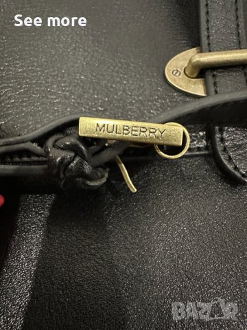 Mulberry мъжка чанта естествена кожа, снимка 7 - Чанти - 40502571